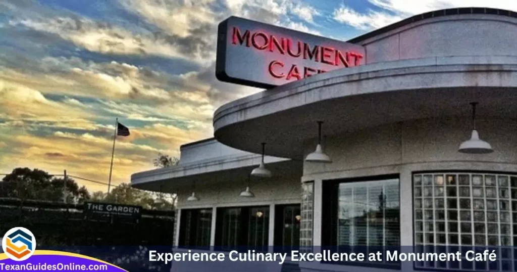 Experience Culinary Excellence at Monument Café