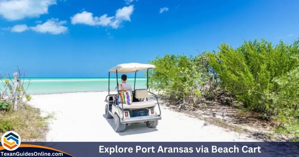 Explore Port Aransas via Beach Cart