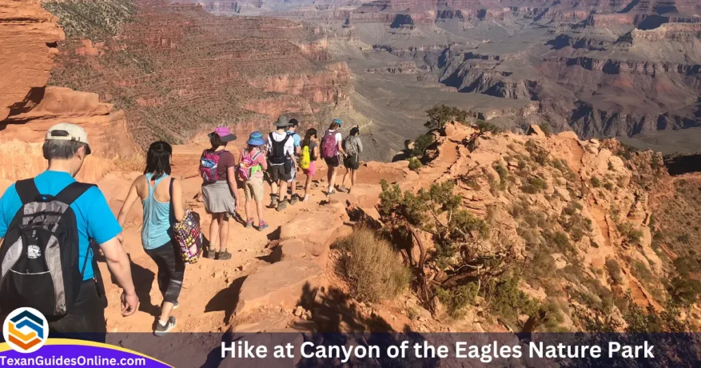 Hike at Canyon of the Eagles Nature Park