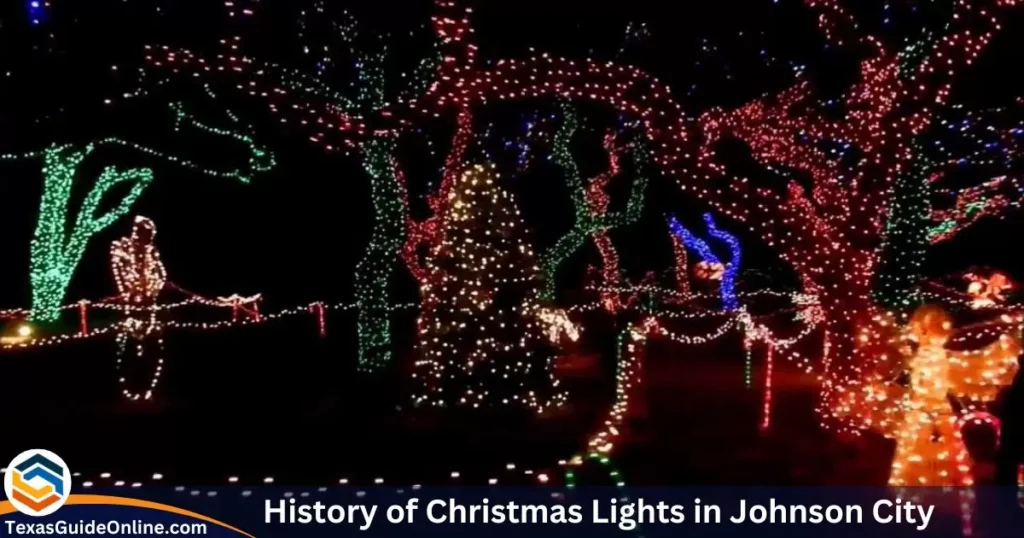 History of Christmas Lights in Johnson City