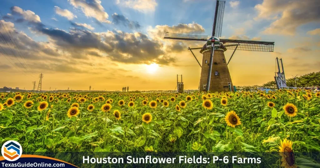 Houston Sunflower Fields: P-6 Farms