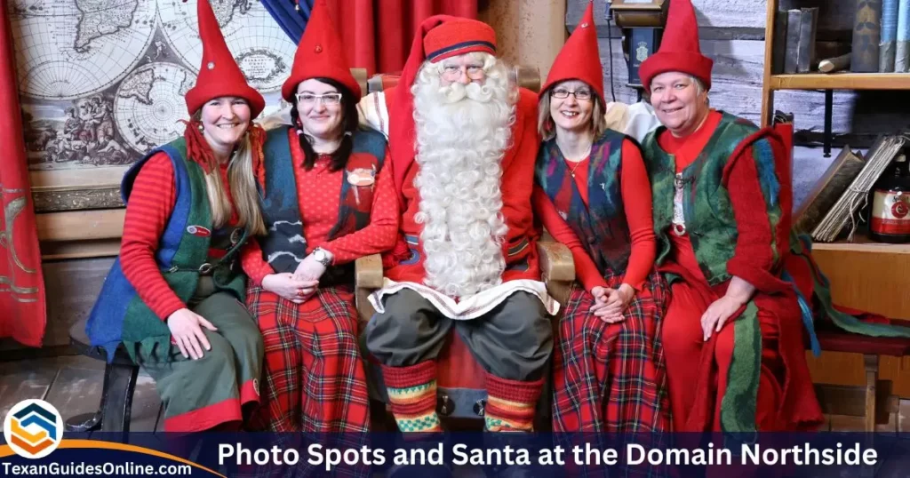 Photo Spots and Santa at the Domain Northside