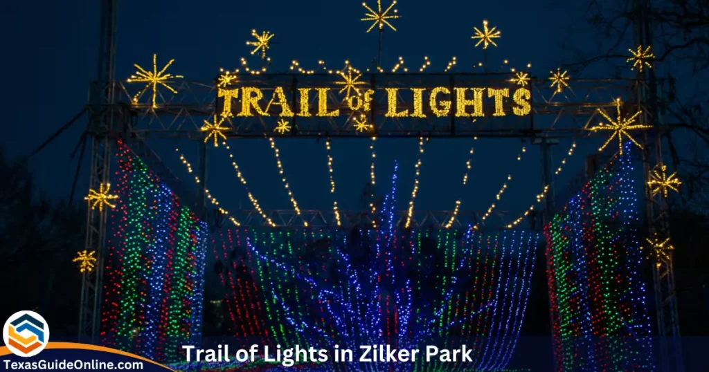 Trail of Lights in Zilker Park