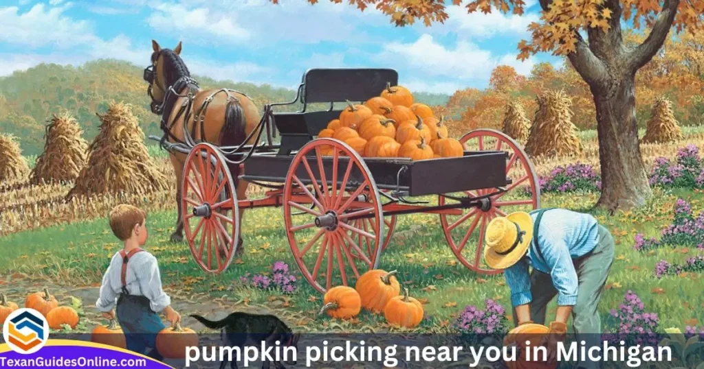 pumpkin picking near you in Michigan